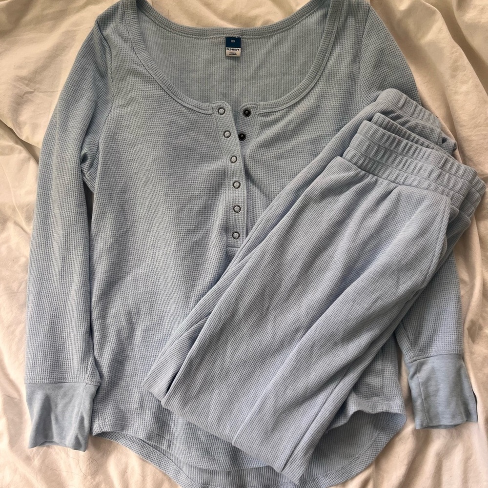 Light blue pajama set